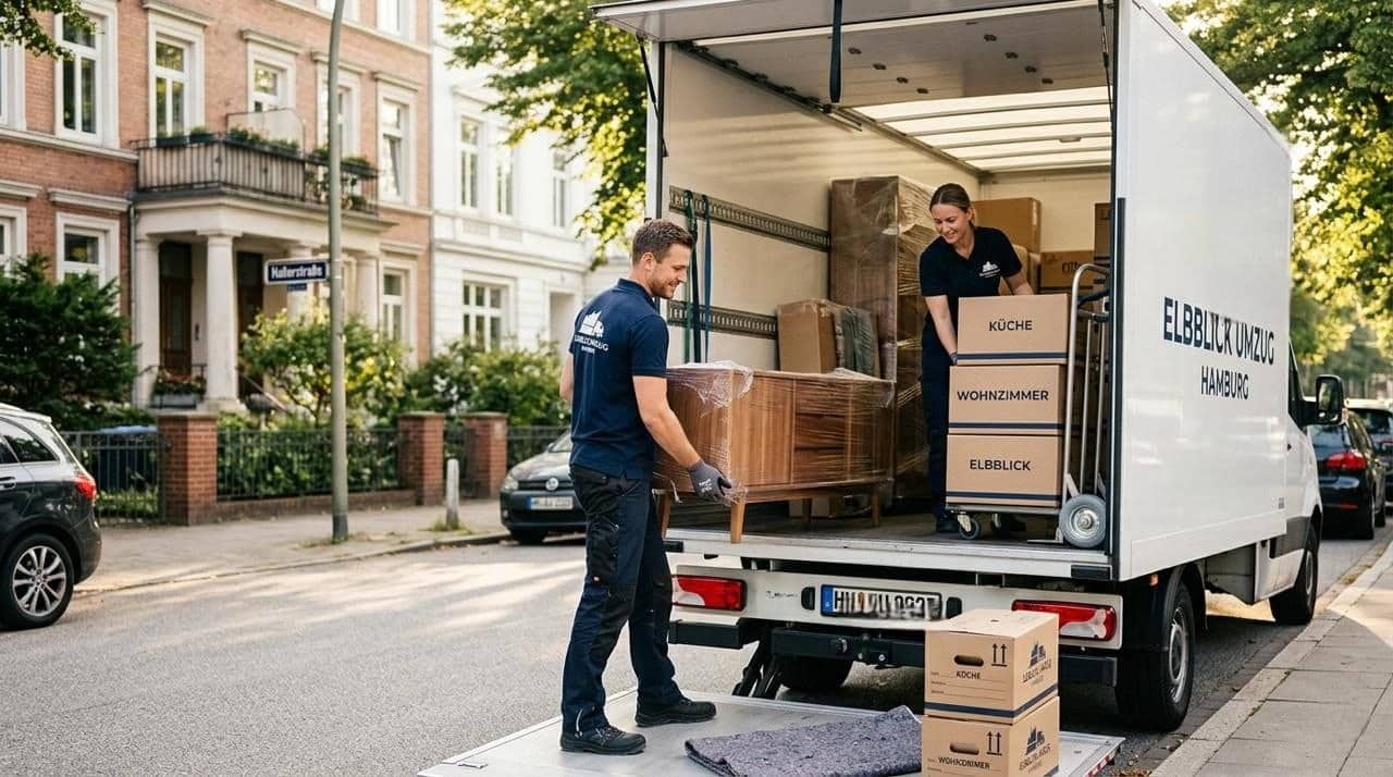 Es ist kurz nach sechs Uhr morgens am Fischmarkt. Der Wind weht frisch von der Elbe herüber, und während die Stadt langsam erwacht, ziehen wir die ersten Gurte an unserem LKW fest. Es ist dieser spezifische Moment der Stille, bevor die eigentliche Bewegung beginnt – das metallische Klicken der Ladebordwand, das Festziehen der Tragegurte und der kurze, prüfende Blick in das Treppenhaus eines Eppendorfer Altbaus. Wer vor einem Berg aus Umzugskartons steht, sucht oft verzweifelt nach Orientierung. Die Suche nach Beste Umzugsfirma Hamburg Erfahrungen ist in diesem Moment meist der erste digitale Schritt, um aus der Unsicherheit eine Struktur zu machen.